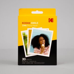 Kodak ZINK 3.5” x 4.25” Photo Paper – 20 Pack